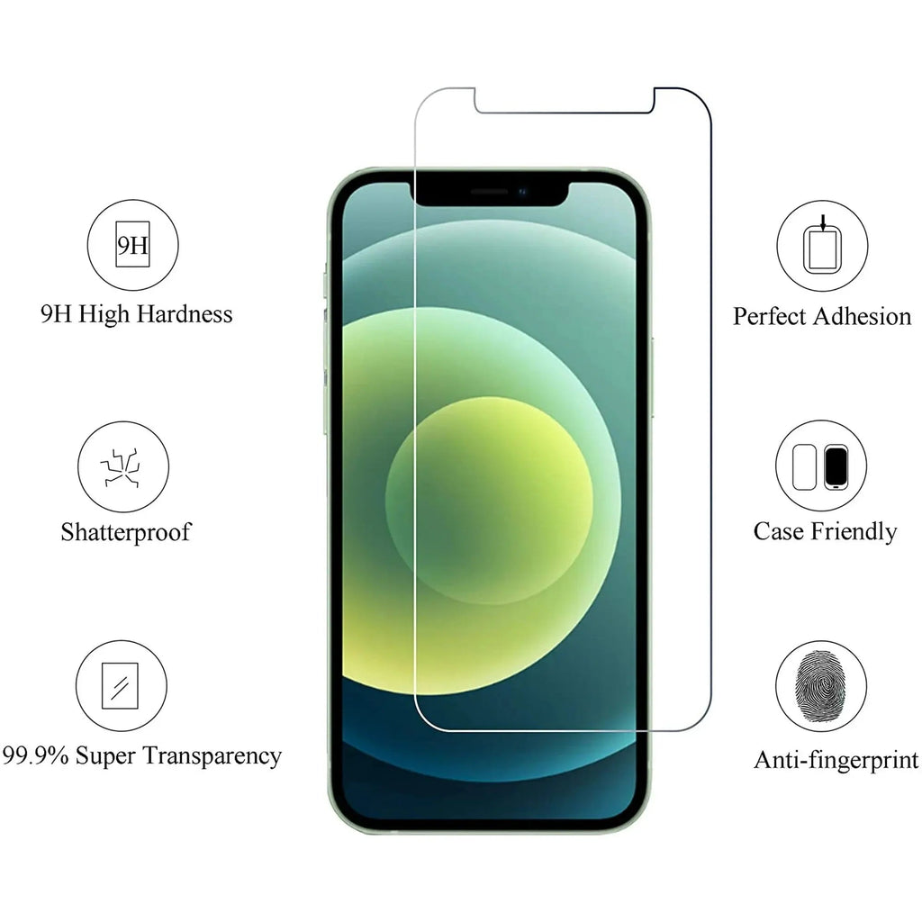 Entronix Clear Screen Protector Compatible with iPhone 15 Pro Max - 3-Piece Combo