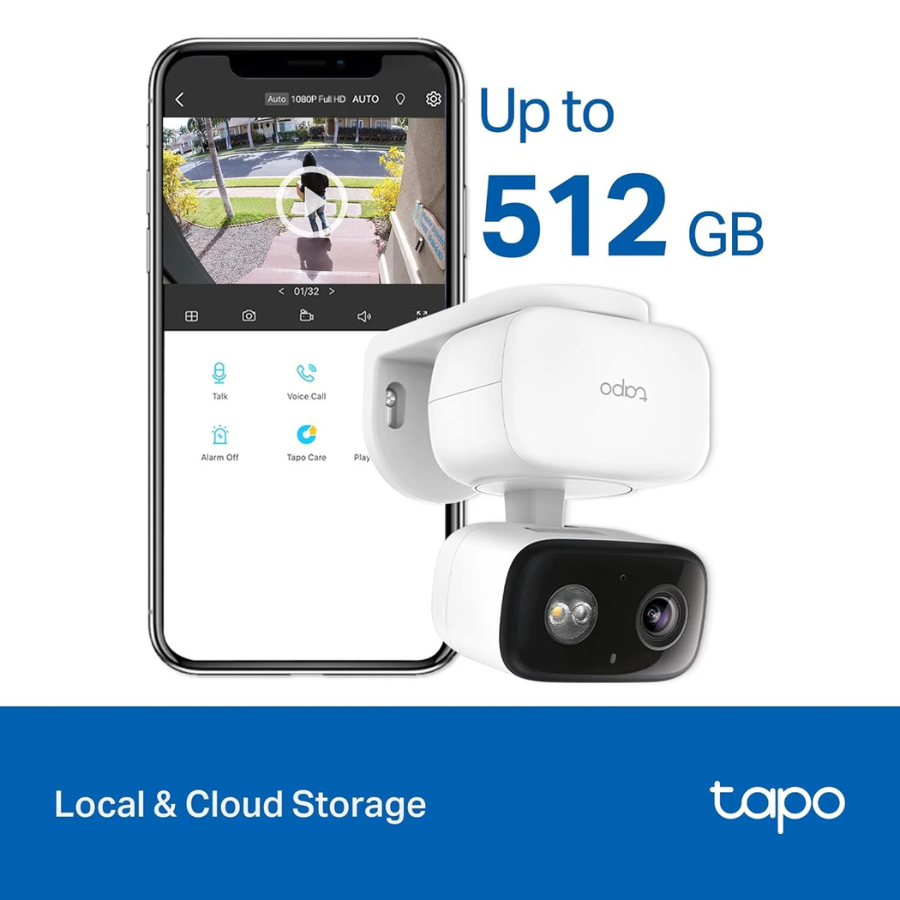 TP-Link Tapo TCW30 Pan/Tilt HD Security Camera – White