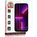 Entronix Clear Screen Protector Compatible with iPhone 14 Pro Max - 2-Piece Combo