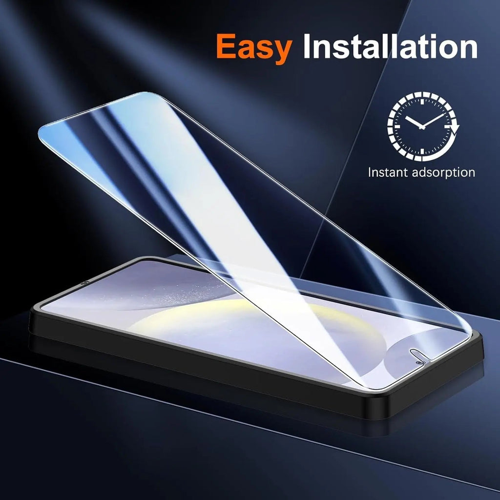 Entronix Clear Screen Protector Compatible with Pixel 7 Pro - 3-Piece Combo