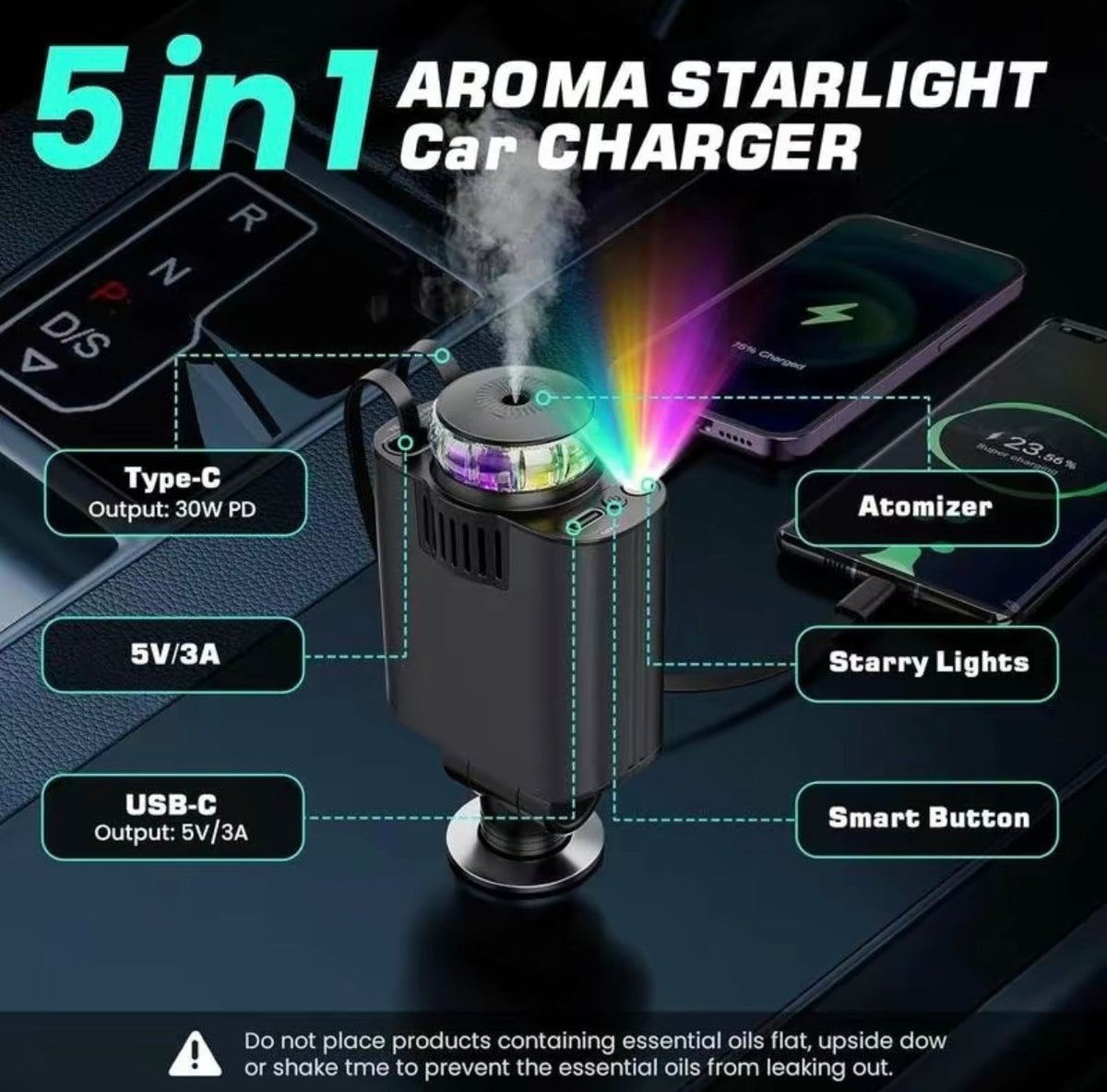 StellarDrive Car Charger