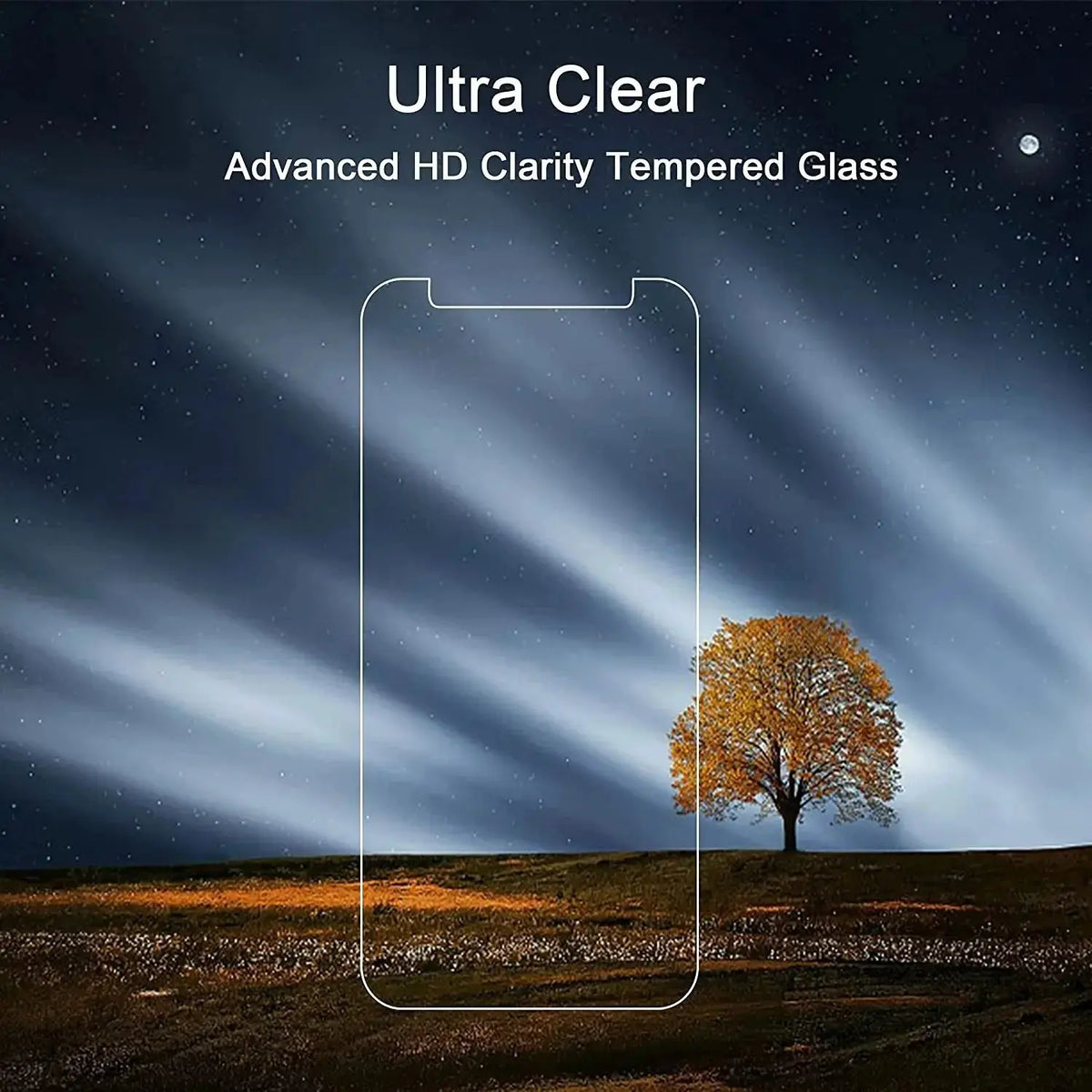 Entronix Clear Screen Protector & Camera Lens Protector Compatible with iPhone 12 Pro - 6-Piece Combo