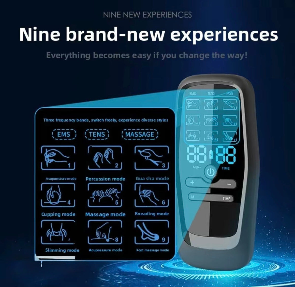 PainPulse 9-Mode Massager