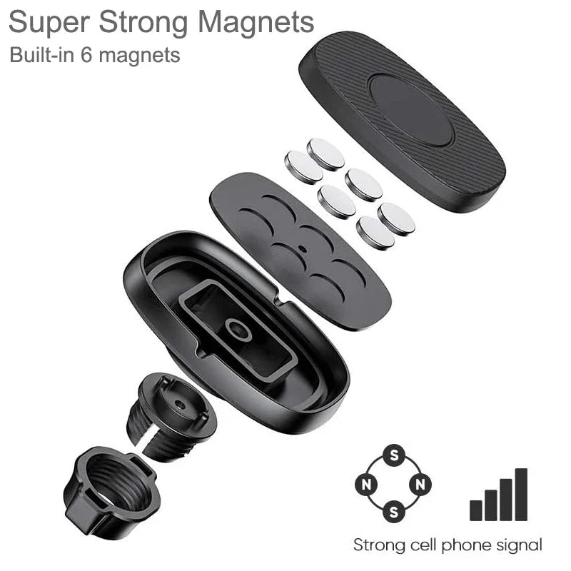 Untoom Magnetic Car Phone Holder Car Air Vent Phone Mount Universal Dashboard Magnet Cell Phone Holder Stand for iPhone Samsung