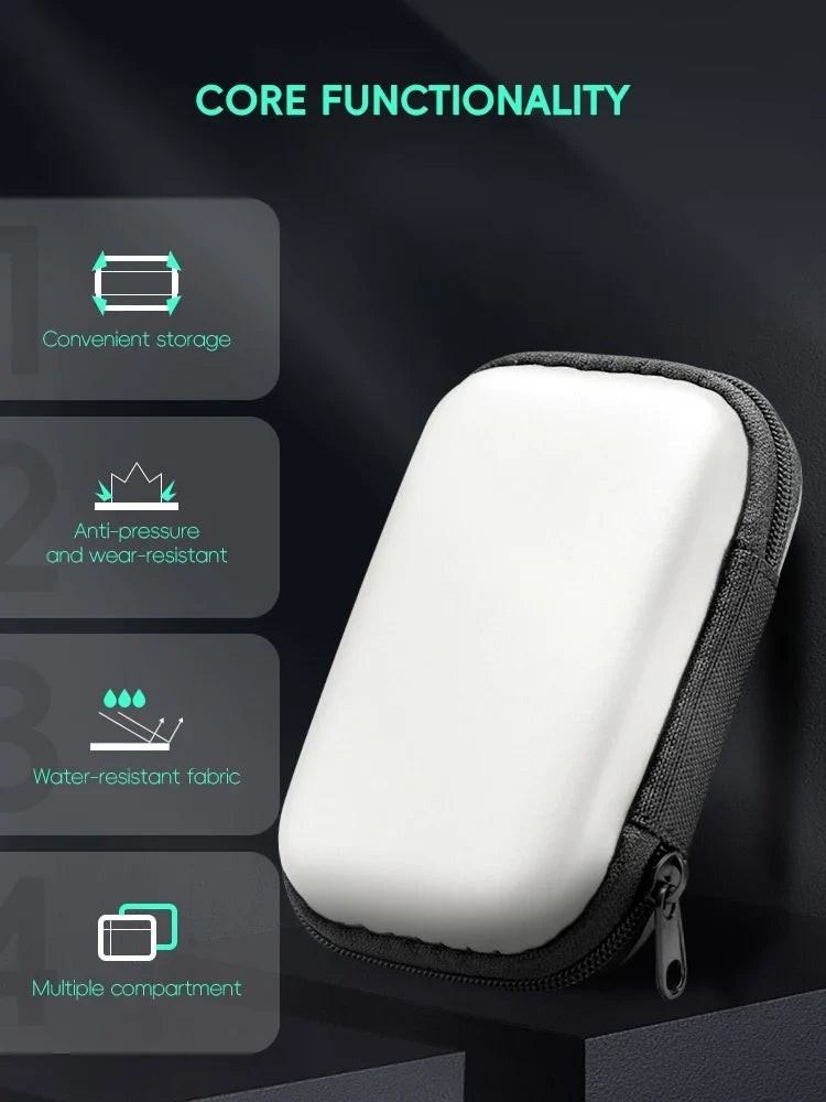 Data Frog for R36S Case Retro Video Game Bags EVA Cover Case for RG35XX R35S Miyoo Mini Plus Founded Protective Bag