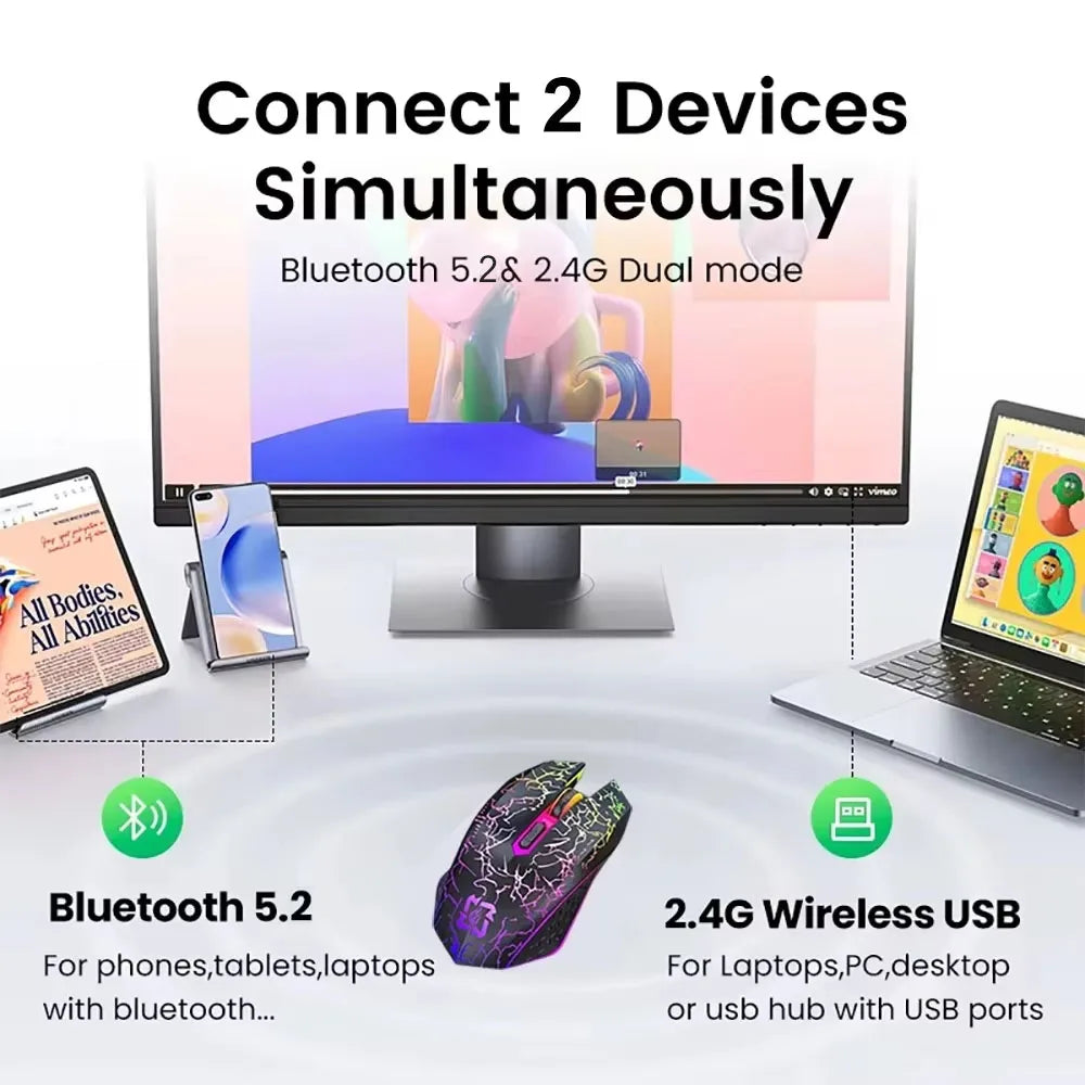 Dragon RGB Wireless Gaming Mouse