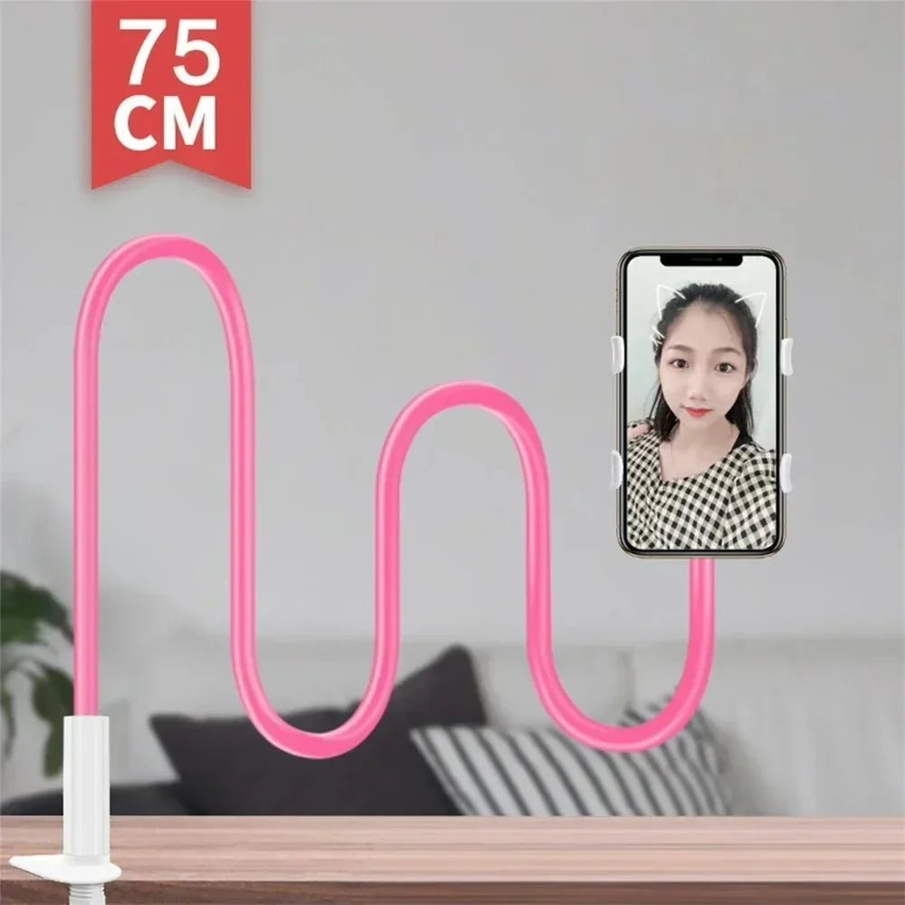 Universal 360° Adjustable Mobile Phone Holder Flexible Clip Stand Smartphone Holder Lazy Holder Bed Desktop Bracket Mount Stand