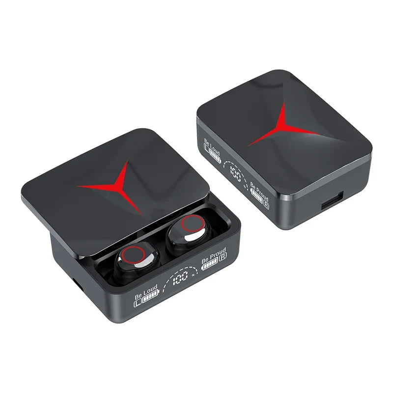 New M90 Pro Bluetooth 5.3 Earphones Wireless Headphones Touch Control Gamer Headset HIFI Stereo Noise Reduction earbuds With Mic