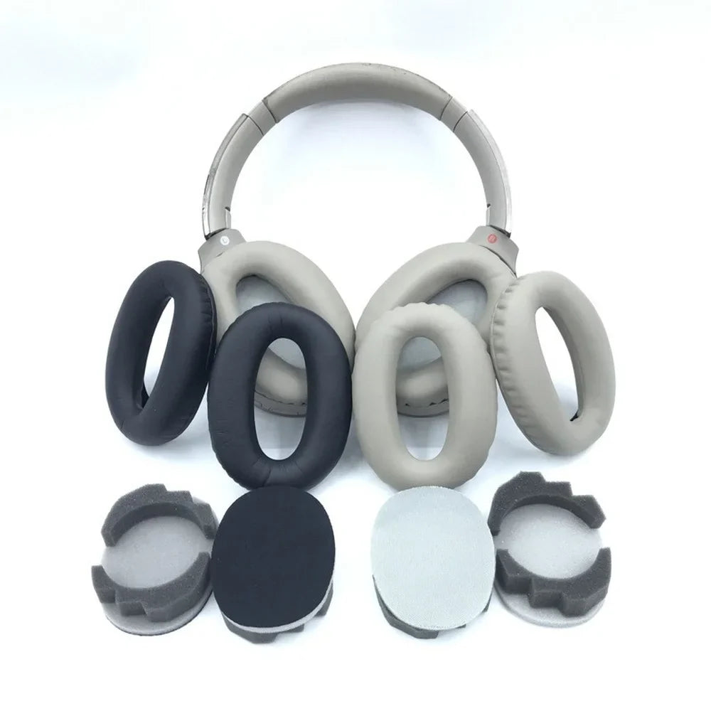 Replacement Ear pads for Sony MDR-1000X WH-1000XM2 Headphones Memory Foam Ear Cushions High Quality Earpads headset Leather case