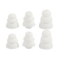 in-Ear Headphones Ear Tips Triple Flange Earpads Perfectly Fits for Earphones with Inner Hole from 3.8mm-4.5mm 896C