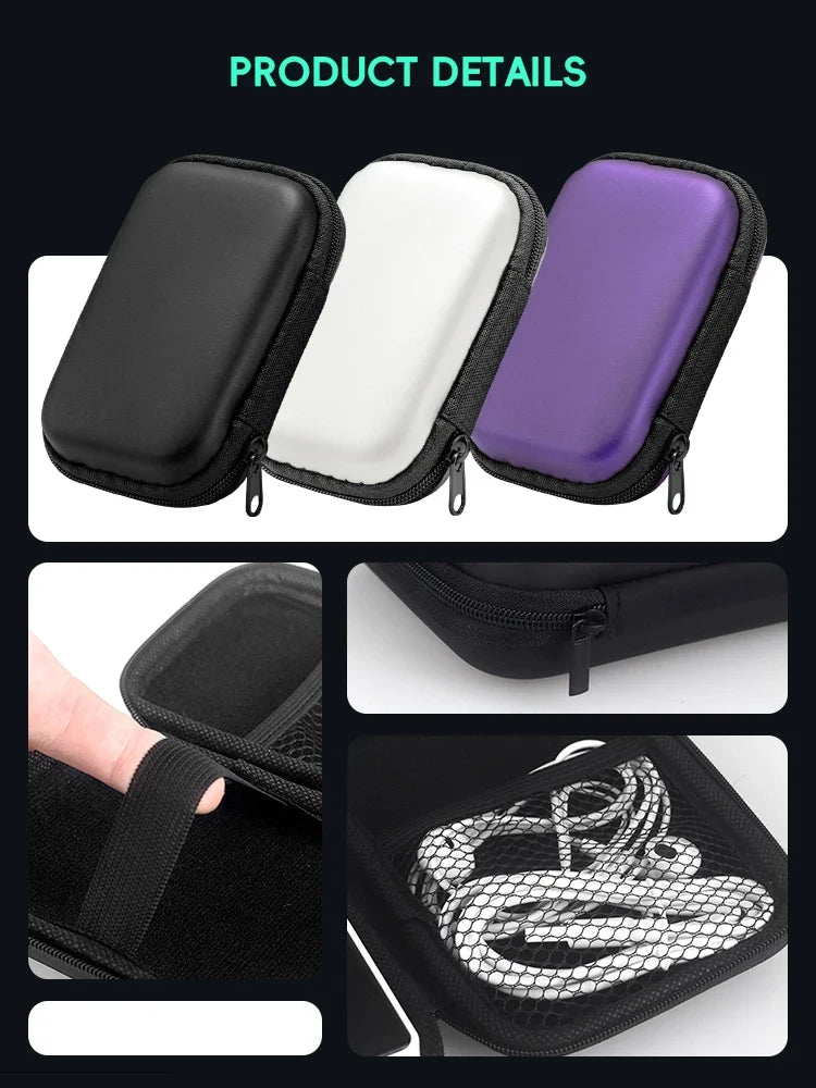 Data Frog for R36S Case Retro Video Game Bags EVA Cover Case for RG35XX R35S Miyoo Mini Plus Founded Protective Bag