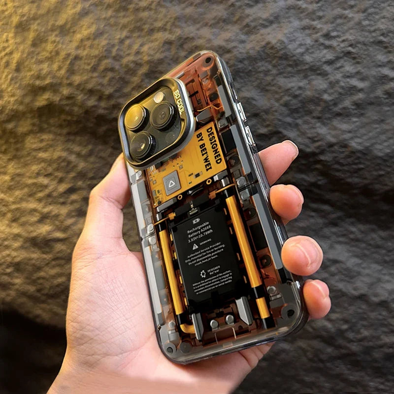 Advanced Circuit Board Electroplate IMD Phone Case For Xiaomi Poco F6 X5 X6 M6 Pro 4G Mi 14 13 12 12T 13T Pro 11 Lite 5G Cover