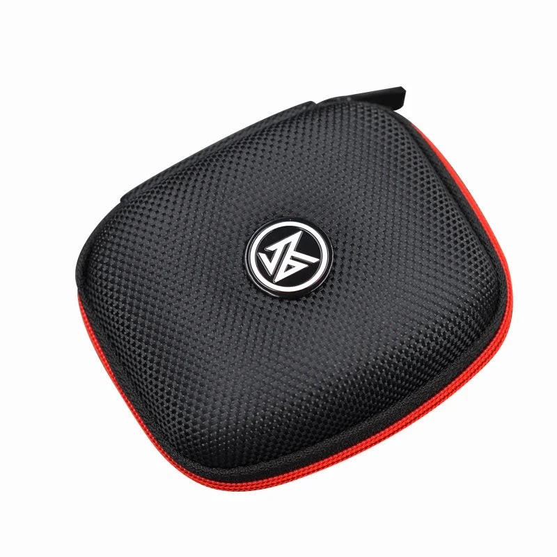 KZ Bluetooth-compatible Earphone Storage Bag Square Headset Box Travelling Protective Earphones Case Accessories Black Silver