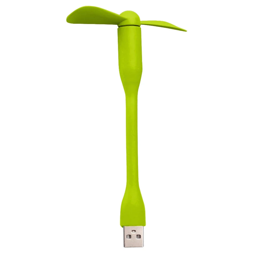 Flexible Portable Mini Fan for Power Bank Notebook Computer Summer Travel Cooling Cooler Mobile Phone USB Gadgets Fans