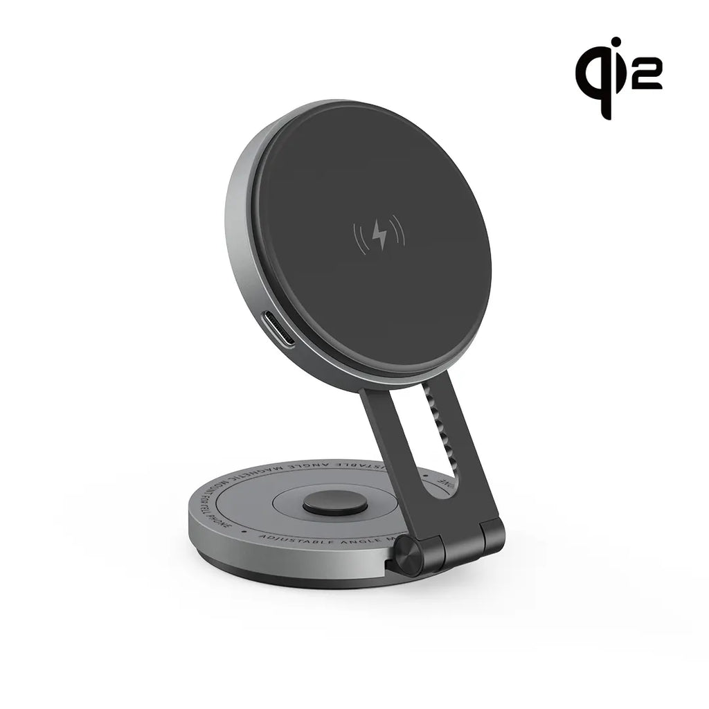 ZIKE Z677 15W Qi2 Tesla Magnetic Wireless Charger Phone Holder