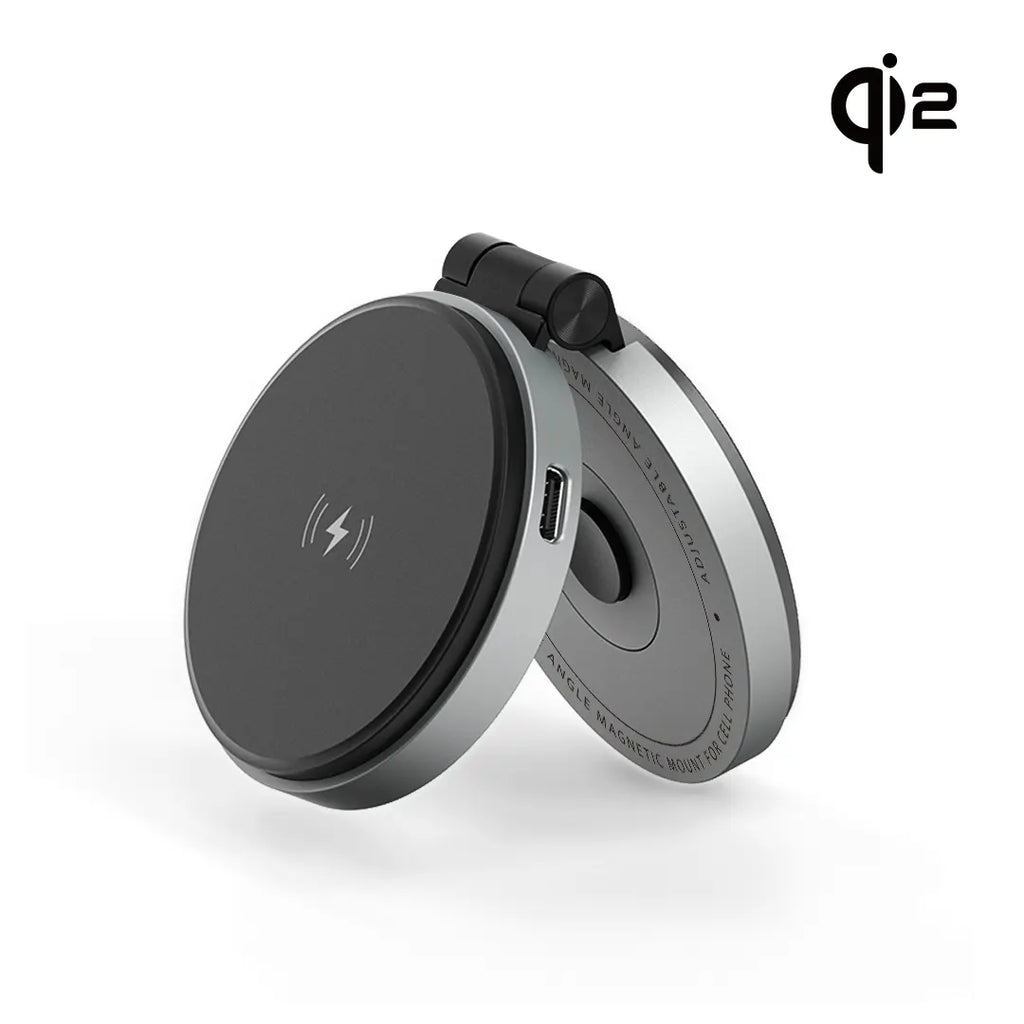 ZIKE Z677 15W Qi2 Tesla Magnetic Wireless Charger Phone Holder
