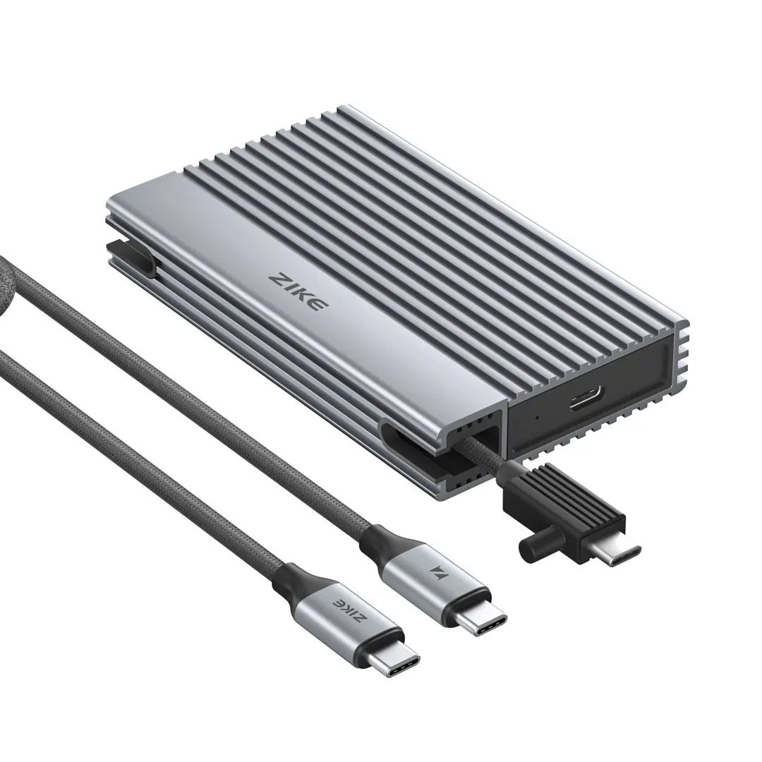 ZikeDrive Z666 USB4 40Gbps NVMe M.2 SSD Enclosure