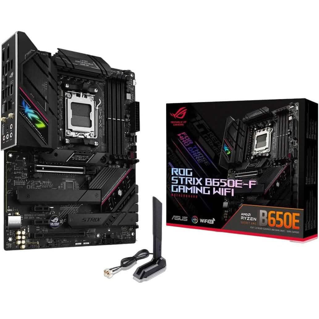 Asus Rog Strix B650E-F Gaming WiFi AM5 Ryzen 7000 Gaming Motherboard (Refurbished)