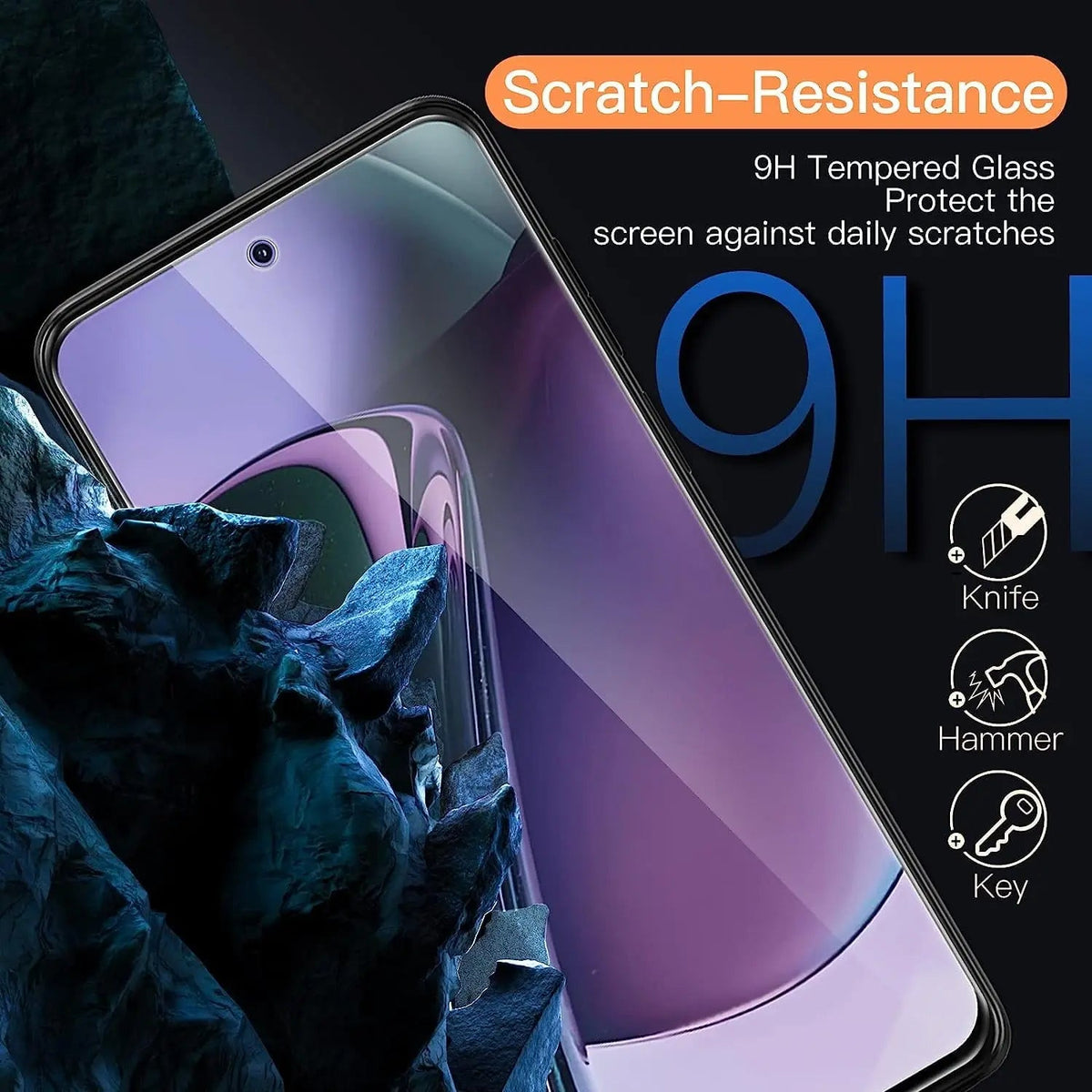 Entronix Clear Screen Protector Compatible with Moto G Stylus 2022 - 3-Piece Combo