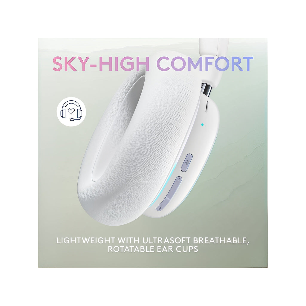 Logitech G735 Wireless Gaming Headset — White Mist